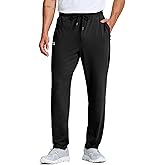 G Gradual Men's Sweatpants with Zipper Pockets Lightweight Athletic Workout Pants Soft Casual Lounge Sweat Pants for Mens