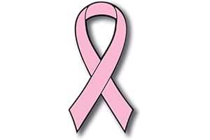 Magnet Me Up Support Breast Cancer Awareness Month, Pink Ribbon Magnet Decal, 3.5x7 Inches, Heavy Duty Automotive Magnet for Car Truck SUV, Any Magnetic Surface, Great Gift Idea, Crafted in USA