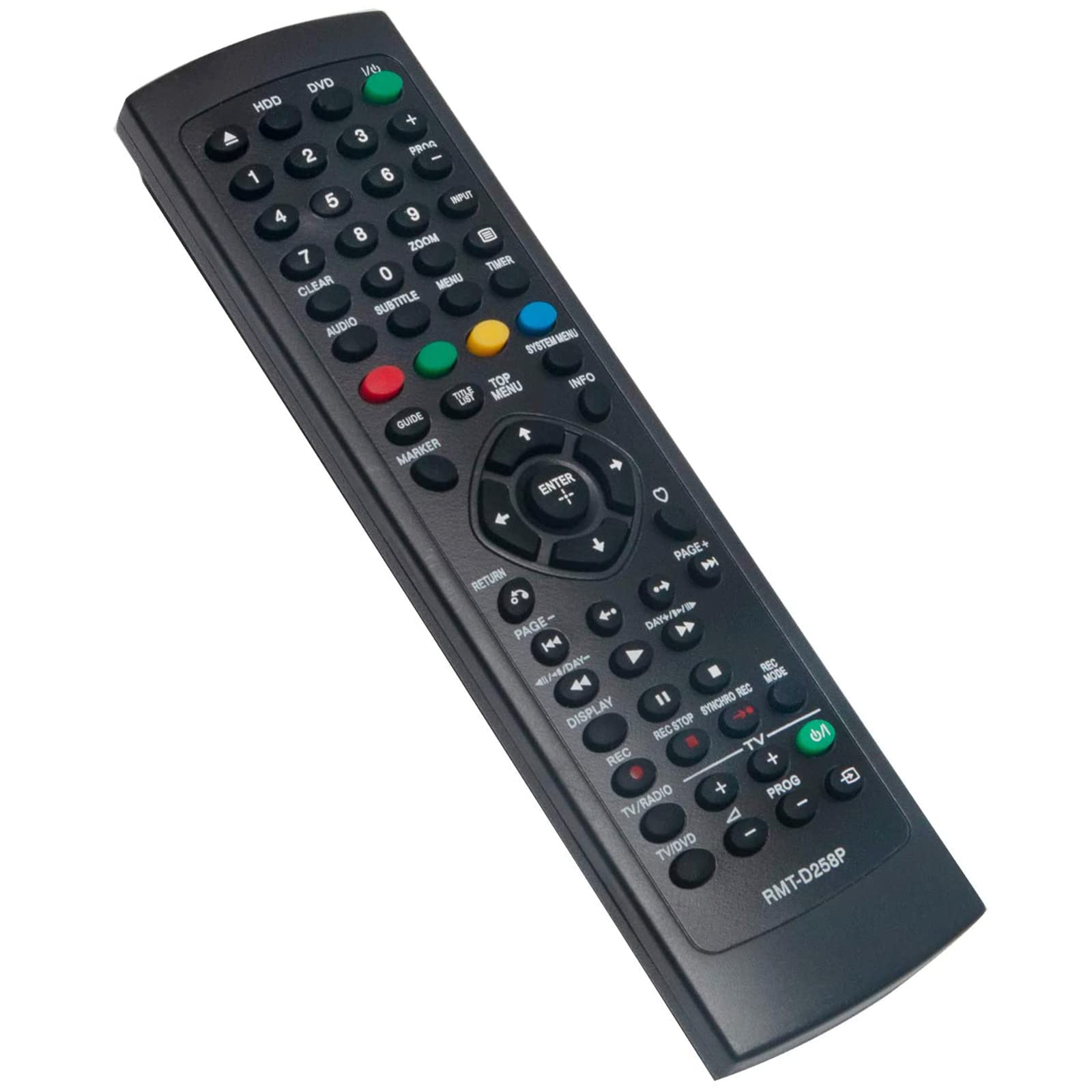 RMT-D258P Replacement Remote Control Fit for Sony DVD Recorder ReplacemRDR-DC100 RDR-DC105 RDR-DC200 RDR-DC205 RDR-DC90 RDR-DC100 RDR-DC200 RDR-DC500 RDR-DC105 RDR-DC205 RDR-DC305 RDR-DC505
