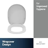 Ideal Standard Tempo Toilet Seat Cover Duroplast White Rounded Easy Install view 5
