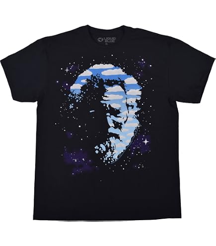 Liquid Blue Jerry Garcia Jerry Painted,Multicolor,Small | Amazon.com