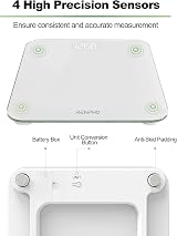 RENPHO Digital Bathroom Scale High Precision Sensors White Core 1S view 4