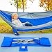 Unigear Single & Double Camping Hammock, Portable Lightweight Parachute Nylon Hammock with Tree Straps for Backpacking, Camping, Travel, Beach, Garden