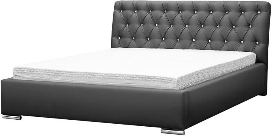 Mirjan24 Polsterbett Retro mit Bettkasten und Lattenrost, Farbauswahl