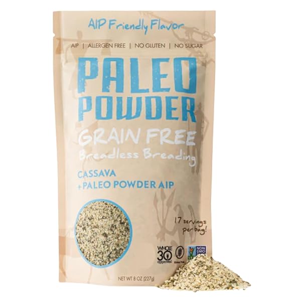 PALEO POWDER BREADLESS BREADING | CASSAVA ROOT + PALEO POWDER AIP | GLUTEN FREE, NO ADDITIVES
