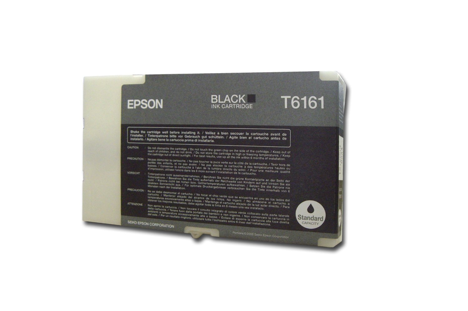 Epson T6161 Black Genuine, Ink Cartridge DuraBrite Ultra — image 1