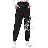 SANGTREE Hiking Pants Water Resistant Quick Dry Lightweight Golf Cargo Safari Joggers Pockets for Girls & Women