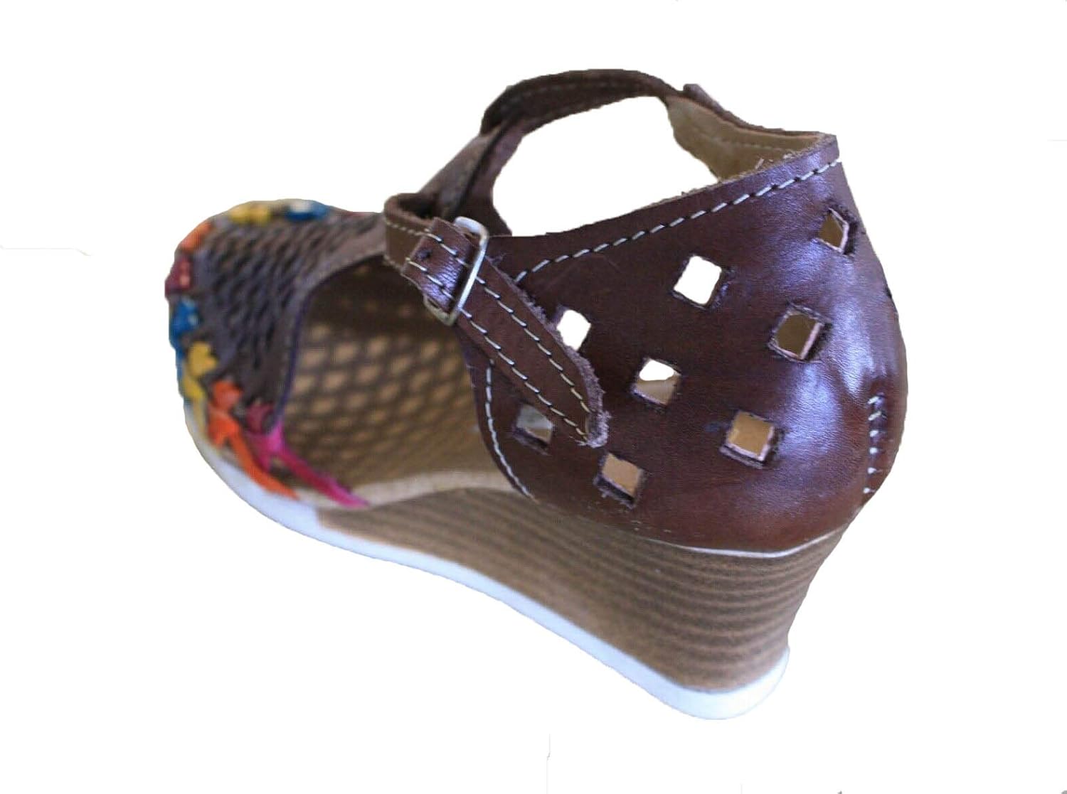 mexican wedge sandals