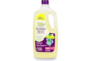 Kandoo Moisturizing Kids Bubble Bath with Shea and Cocoa Butter, Tropical Smoothie Scent, 32 Fluid Ounce