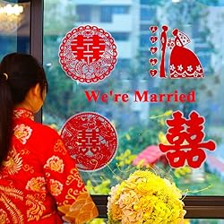 20PCS Chinese Wedding Decoration Double Happiness