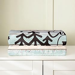 Feelyou Camper All Season,Bed Blanket Happy Camping