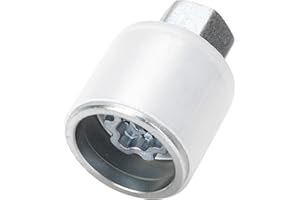 Wheel Lock Lug Key, Car Tire AntiTheft Screw Socket Removal Key Sleeve F Model Fit for A1 A4L A6L