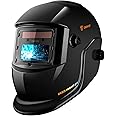 Welding Helmet Auto Darkening: DEKORPO True Color Solar Powered Auto Darkening Welding Welder Mask Hood Helmets