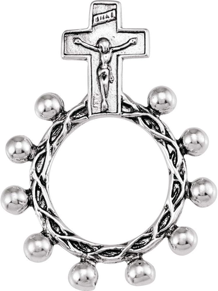 DiamondJewelryNY Religious Rings, Rosary