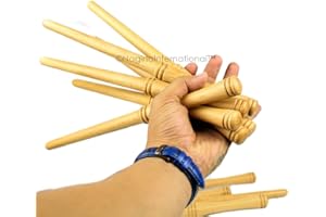 Nostepinne Maple Wood Center Pull Ball Yarn Winder | Knitting Crochet Accessories | Yarn Storage | Nagina International (Maple)