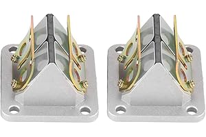 Gorgeri 2PCS Motorcycle Intake Reed Valve 2GU-13610-01-00 for Yamaha Banshee 350 1987-2006 Valve Parts