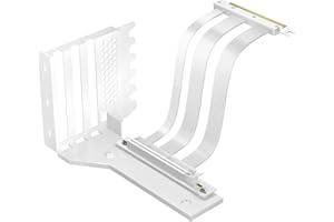 GLOTRENDS 3-Slot GPU Support Bracket with 150mm PCIe 5.0 Riser Cable for GPU Vertical Mount, Compatible with RTX5090 RTX4090 