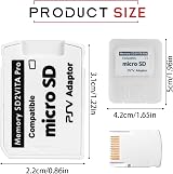 Aradoea SD2Vita 6.0 Memory Card Adapter for PSVita PSTV Enso 3.65 HENkaku view 2