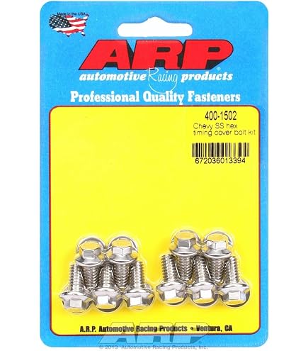 thumbnail image 2 of ARP 2001502 Timing Cover Bolt Kit - Black Oxide, 8740 Chrome Moly, 170,000 PSI | High Strength 2 of 12