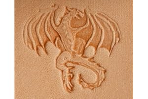 TANDY LEATHER Craftool® Stamp Head Flying Dragon