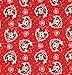 Minnie Mouse Girls Flannel Granny Gown Nightgown Pajamas (2T, Jewel Red/Pink)