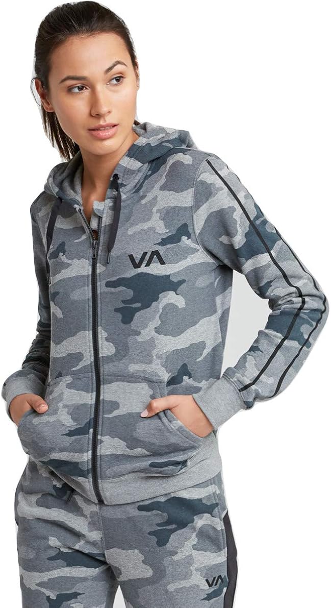 rvca camo hoodie
