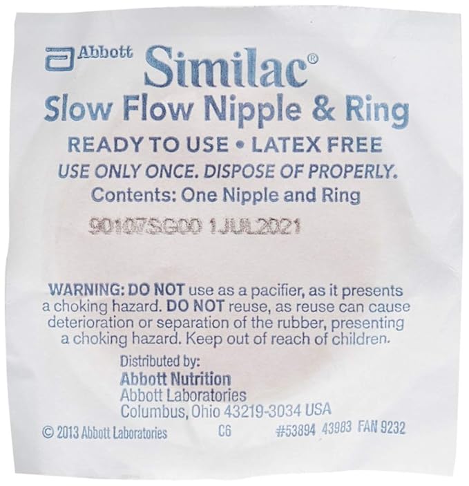 similac nipple and ring