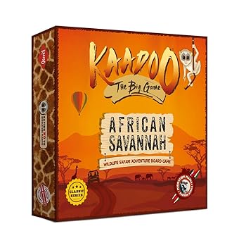 Kaadoo African Savannah-Jungle Safari Board Game
