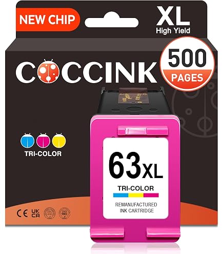 Amazon.com: COCCINK 63XL for HP Ink 63 XL for HP Officejet 3830
