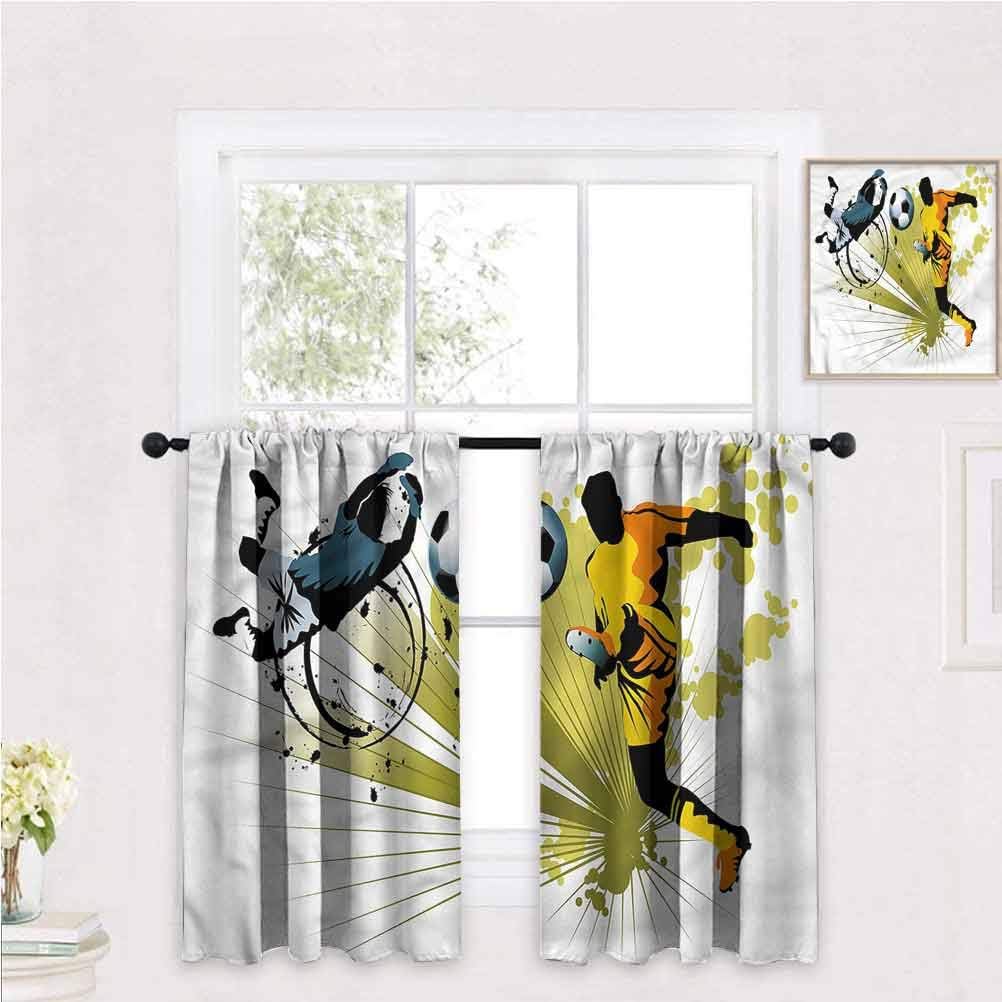 Amazon.com: Bedroom Noise Reduction Curtains W 47" x H 55 ...