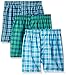 Fruit of the Loom boys Tartan Woven (Pack 3) boxer shorts, Multi, Medium US