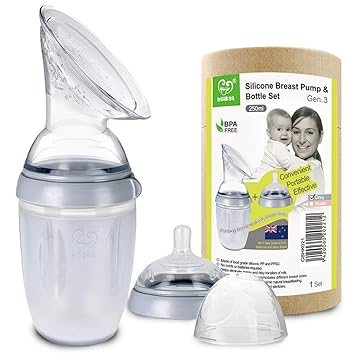 breast pump and bottle set