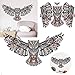 CQI 31× 18 Inches Colorful Owl Removable Home Decal Vinyl Wall Sticker Art Decor DIY Decoration