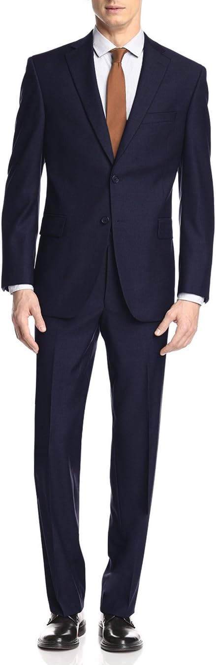 Giorgio Napoli GN Men's Two Button 2 Piece Modern Classic Fit Suit Jacket Pant