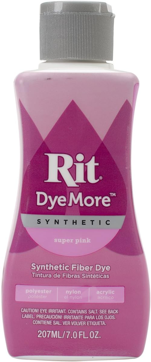 Rit Dye More Synthetic 7oz-Super Pink