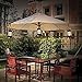 GVSHINE 2 Pack LED Solar Mission Lantern, Vintage Solar Powered Waterproof Hanging Umbrella Lantern Candle Lights Led with Clamp Beach Umbrella Tree Pavilion Garden Yard Lawn Etc Lighting & Decoration
