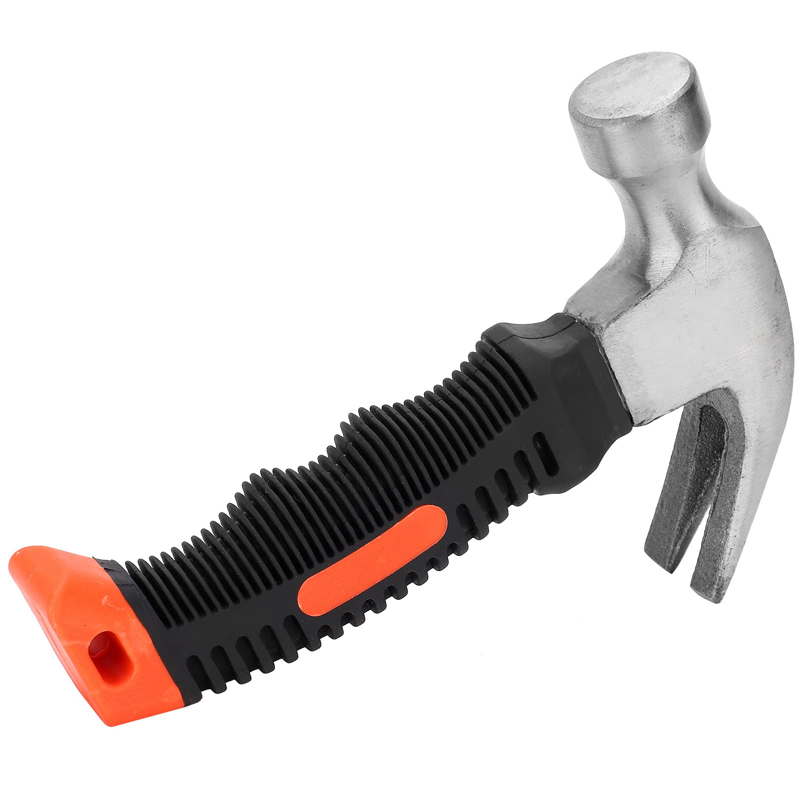 Mini Claw Hammer, 8.8 oz Mini Portable Stubby Hammer Nails Tool, Steel + Rubber Small Hammers, for Household Work and Outdoor Camping