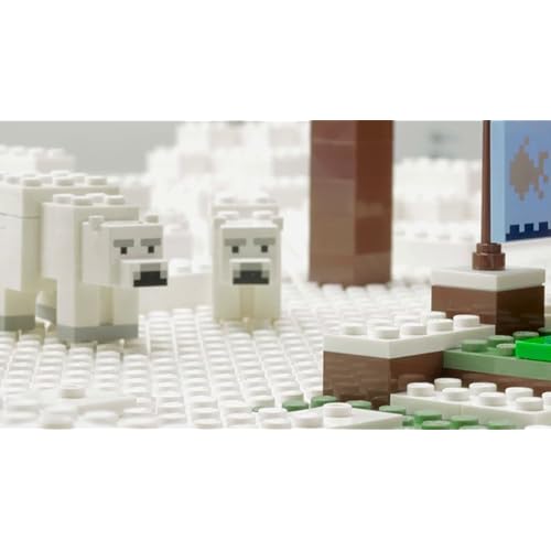 lego 21142 minecraft the polar igloo