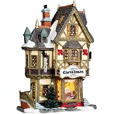 Lemax Christmas Village Tannenbaum Christmas Shoppe Battery Operated Led - 35845