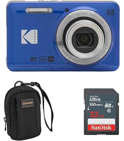 Amazon.com : Kodak PIXPRO FZ55 Digital Camera (Black) + Point