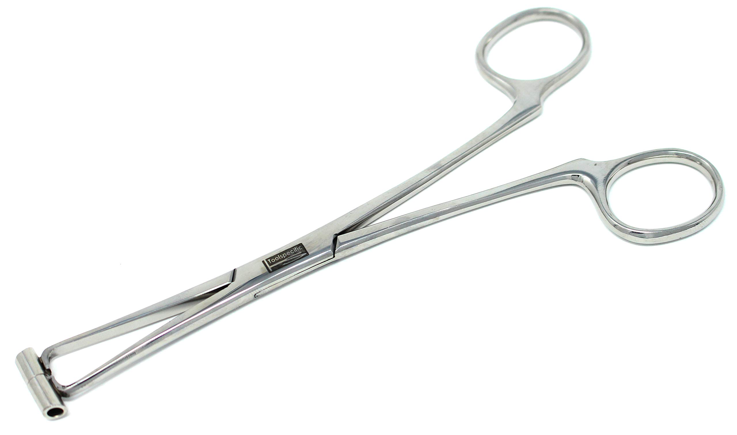 16cm [6.25"] Professional Non-Locking Septum Body Piercing Holders with Angled Cut Tube Ends Toolspecific® Tools