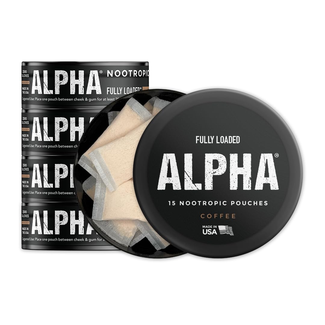 Fully Loaded Alpha Nootropic Pouches (Coffee) - 5
