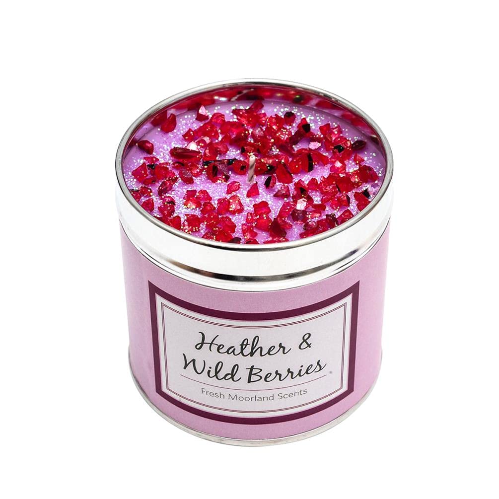 Best Kept Secrets Long Burning Scented Candle Tin Heather & Wild Berries