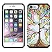 [GW USA] Hybrid Dual Layer Phone Case Compatible for IPhone 8 Plus Case, iPhone 7 Plus Case [Shock Absorption] Defender Protective Case Cover for iphone8/7 Plus - Colorful Tree