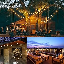 Outdoor String Lights 80ft ST38 Outdoor Lights with