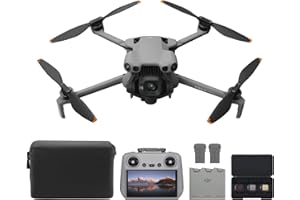 DJI Mini 5 Pro Fly More Combo with DJI RC 2, Drone with Camera, 1-Inch CMOS, 4K Drone for Beginners with Omnidirectional Obstacle Sensing, ActiveTrack 360°, 225° Gimbal Rotation, 3 Batteries