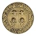 Hardware Philosophy Brass Blessings for Long Life Cabinet Face Plate Backplate Set 5.5
