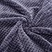 Fuzzy Blanket or Fluffy Blanket for Baby, Soft Warm Cozy Coral Fleece Toddler, Infant or Newborn Receiving Blanket for Crib, Stroller, Travel, Decorative(28Wx40L, Grape Purple)