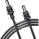 Klutchtech Starlink Mini Cable - 16.4FT Waterproof DC Power Replacement Cable for Starlink Mini (5M/16.4FT) Gray