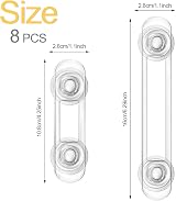 Redamancy 8pcs Child Safety Locks Cabinets Fridge No Tools Needed view 2